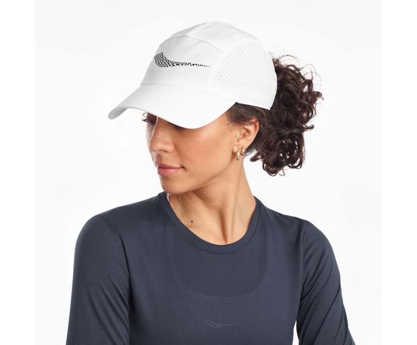 Saucony Outpace Women's Hats White | Canada 363NWYB